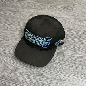 Vintage 90s Dallas Mavericks 5 Jason Kidd Hat Embroidered Starter NBA Snapback